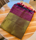 Nayanthara Saree Maroon With Blouse