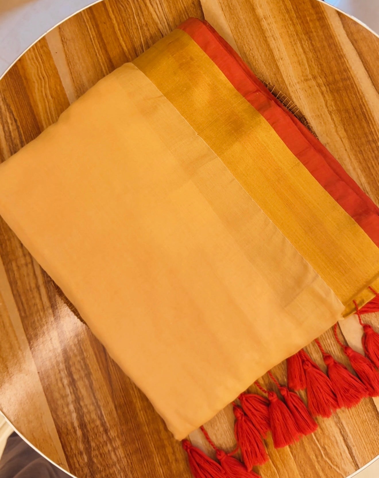 Chandana Mul Cotton Saree