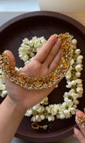 Non Idol Pearl Necklace with Earrings