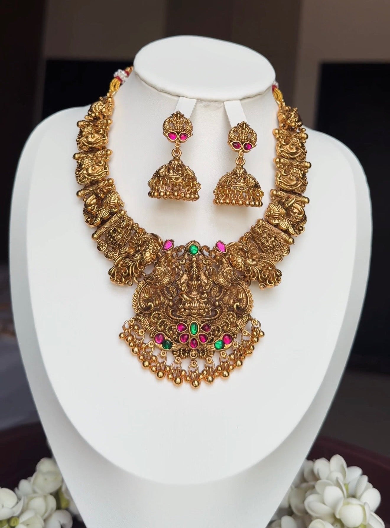 Lathika Gold Replica WithJhumka
