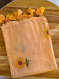 SUN FLOWER 120 COUNT MUL COTTON SAREE