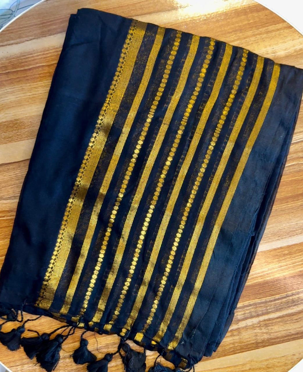 MADHAVI 120 COUNT MUL COTTON SAREE