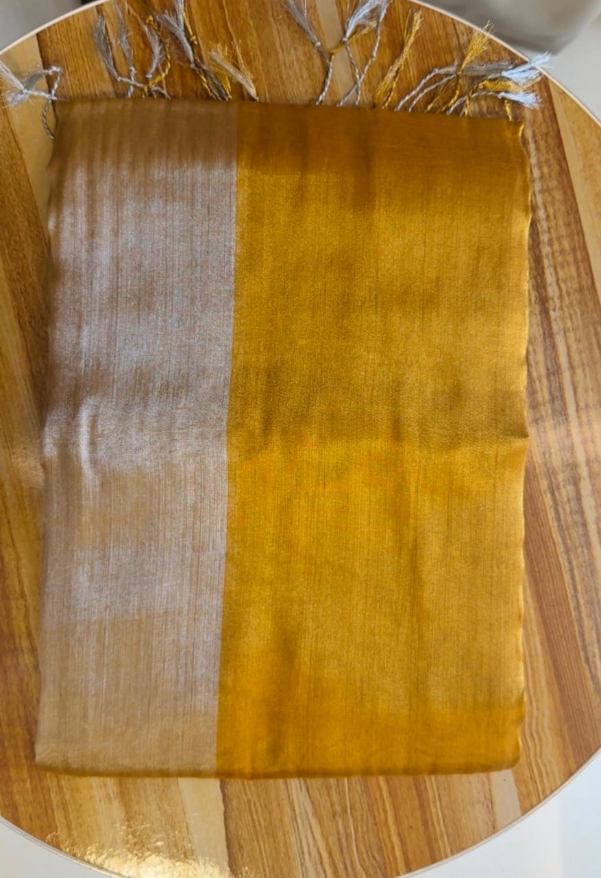 SONA CHANDI TISSUE SAREE