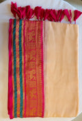 Vaidehi Mul Cotton Saree(Beige color)