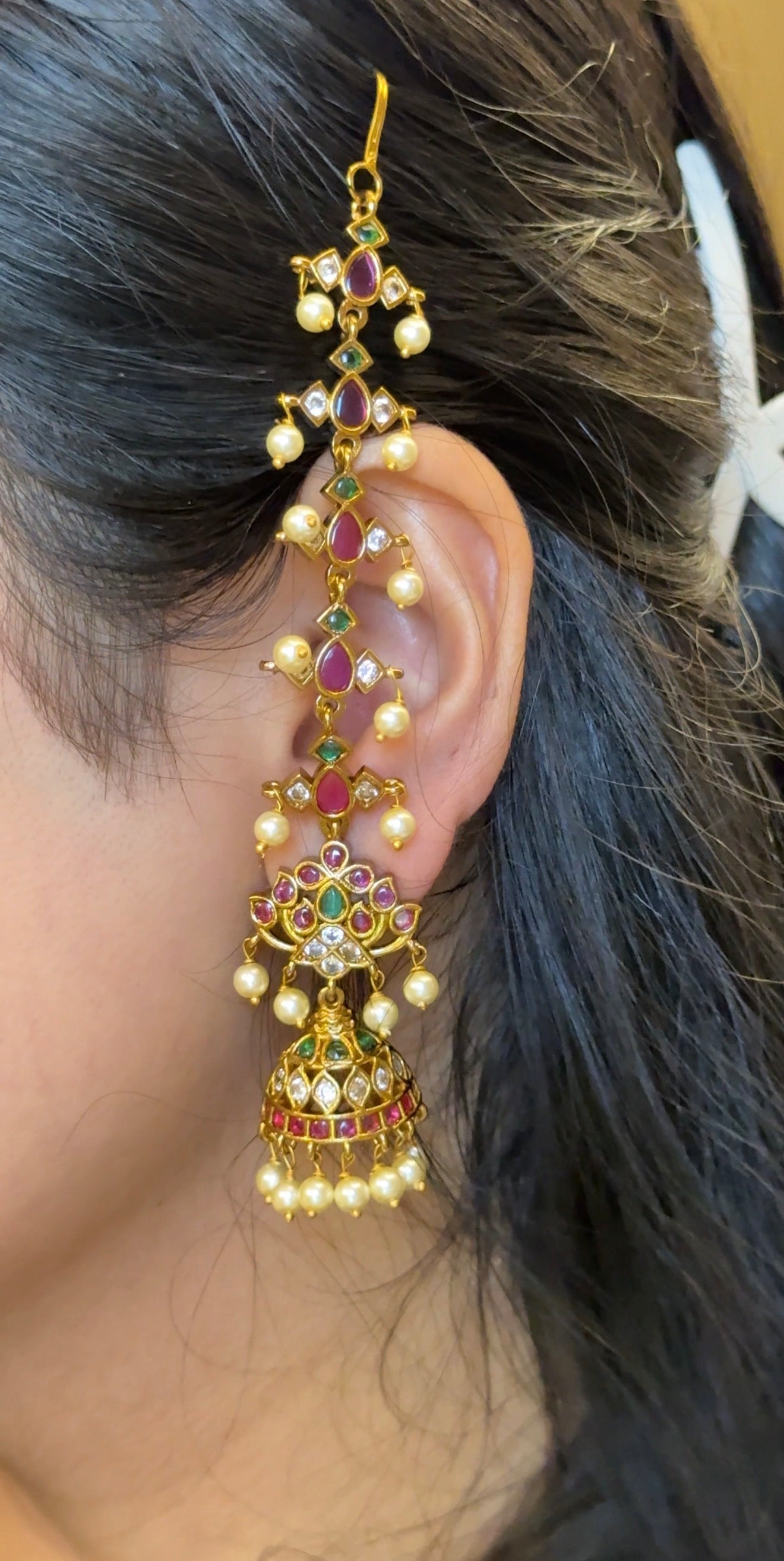 Floral Kemp Earrings with Maatil