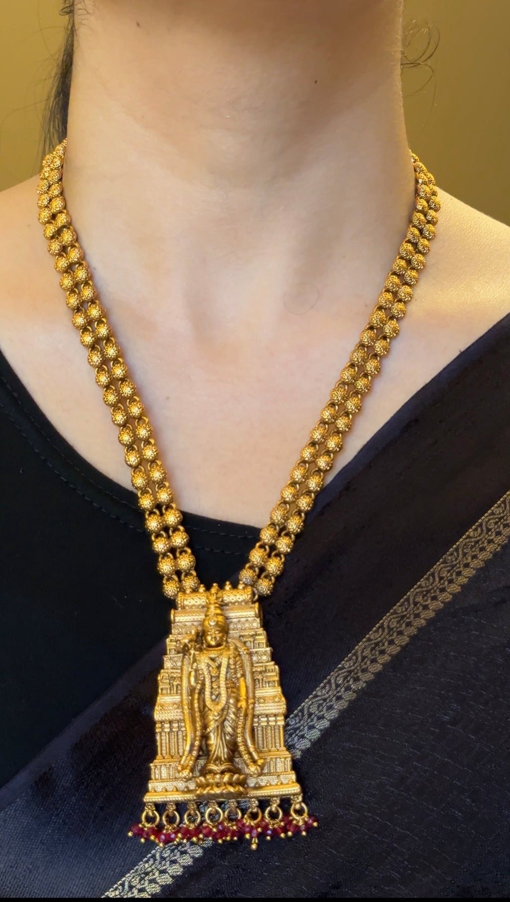 Temple Haram With Jhumka