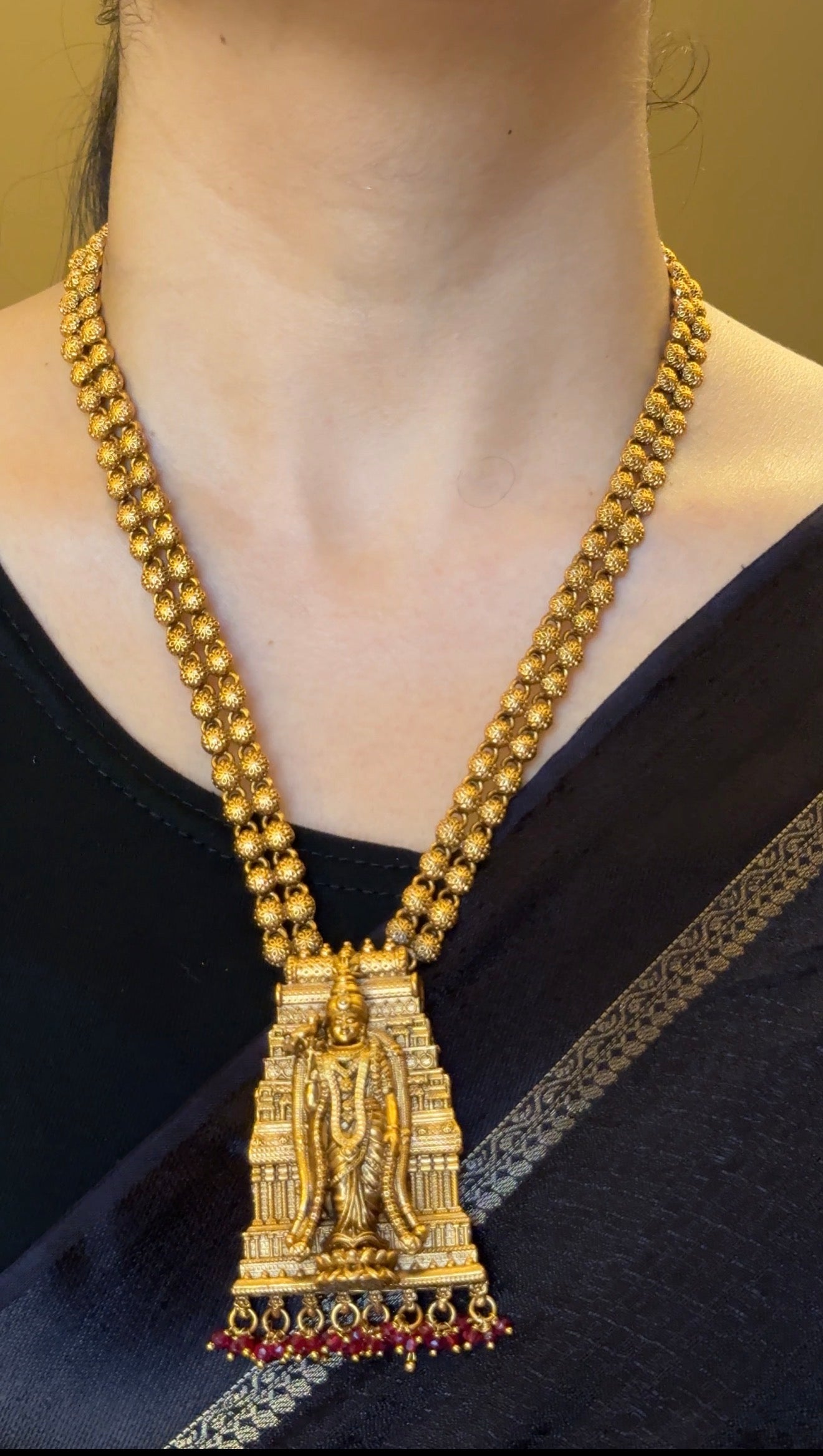 Temple Haram With Jhumka