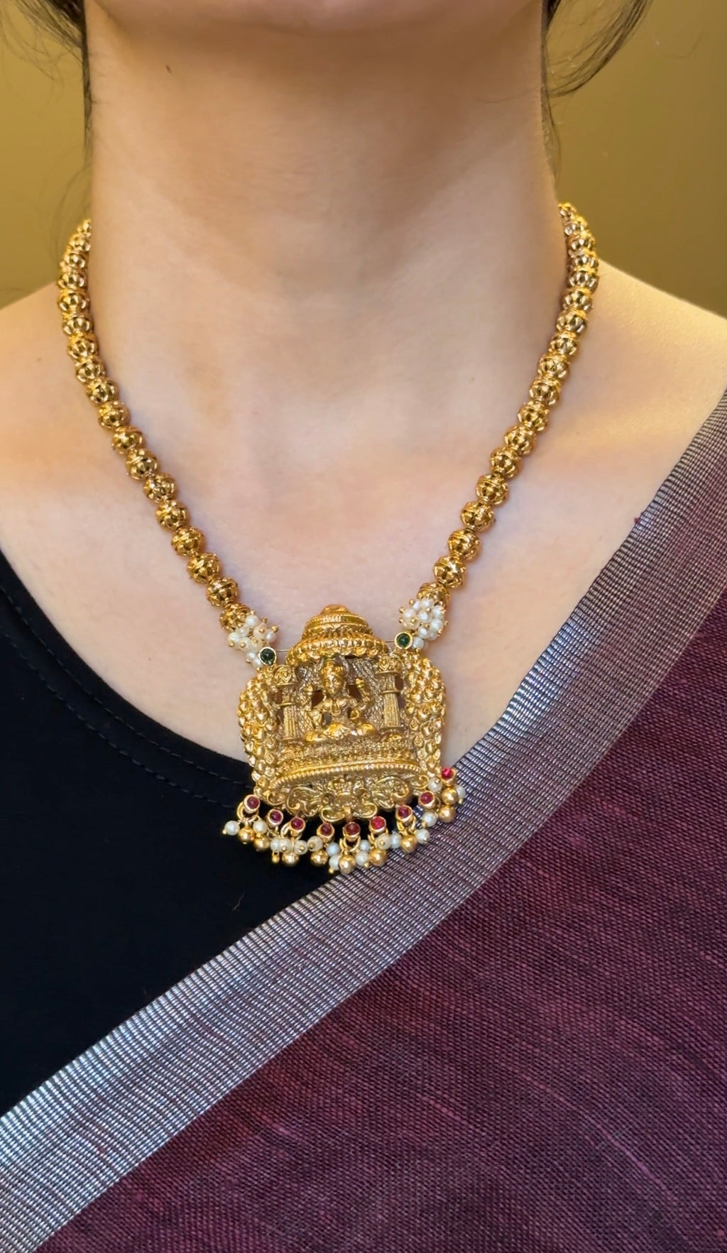 Goddess Haram With Heavy Jhumka