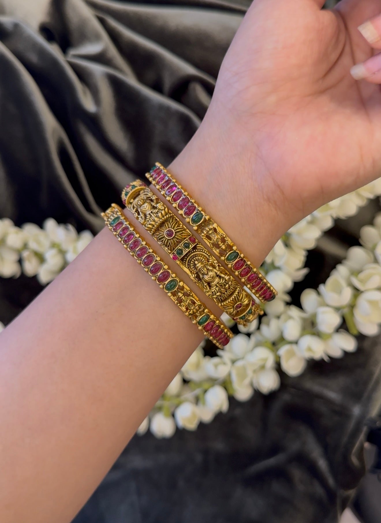 Goddess Bangle Set of 3