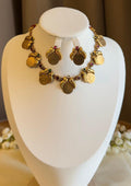 Revathi Kasu Necklace With Earrings