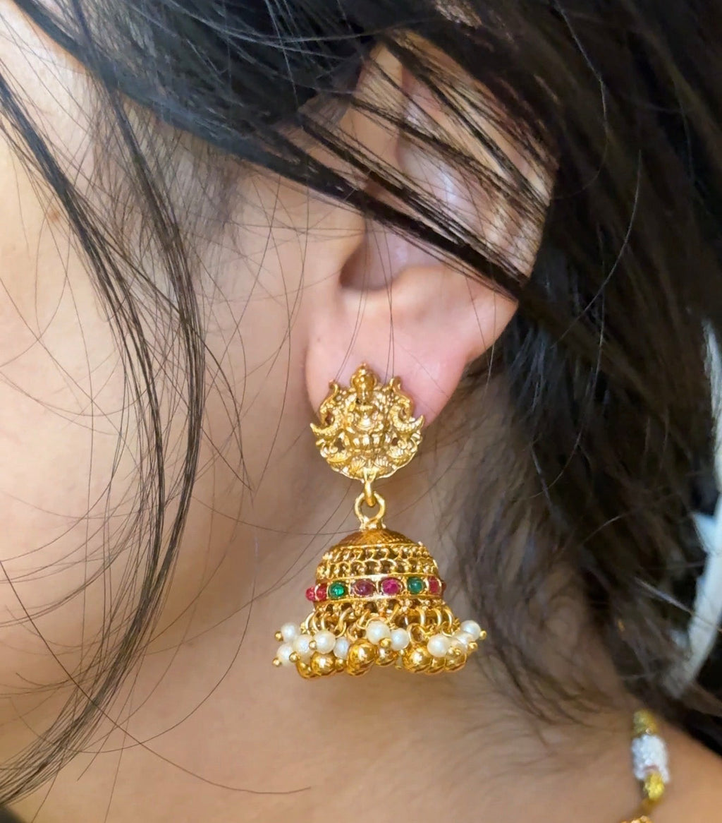 Goddess Haram With Heavy Jhumka