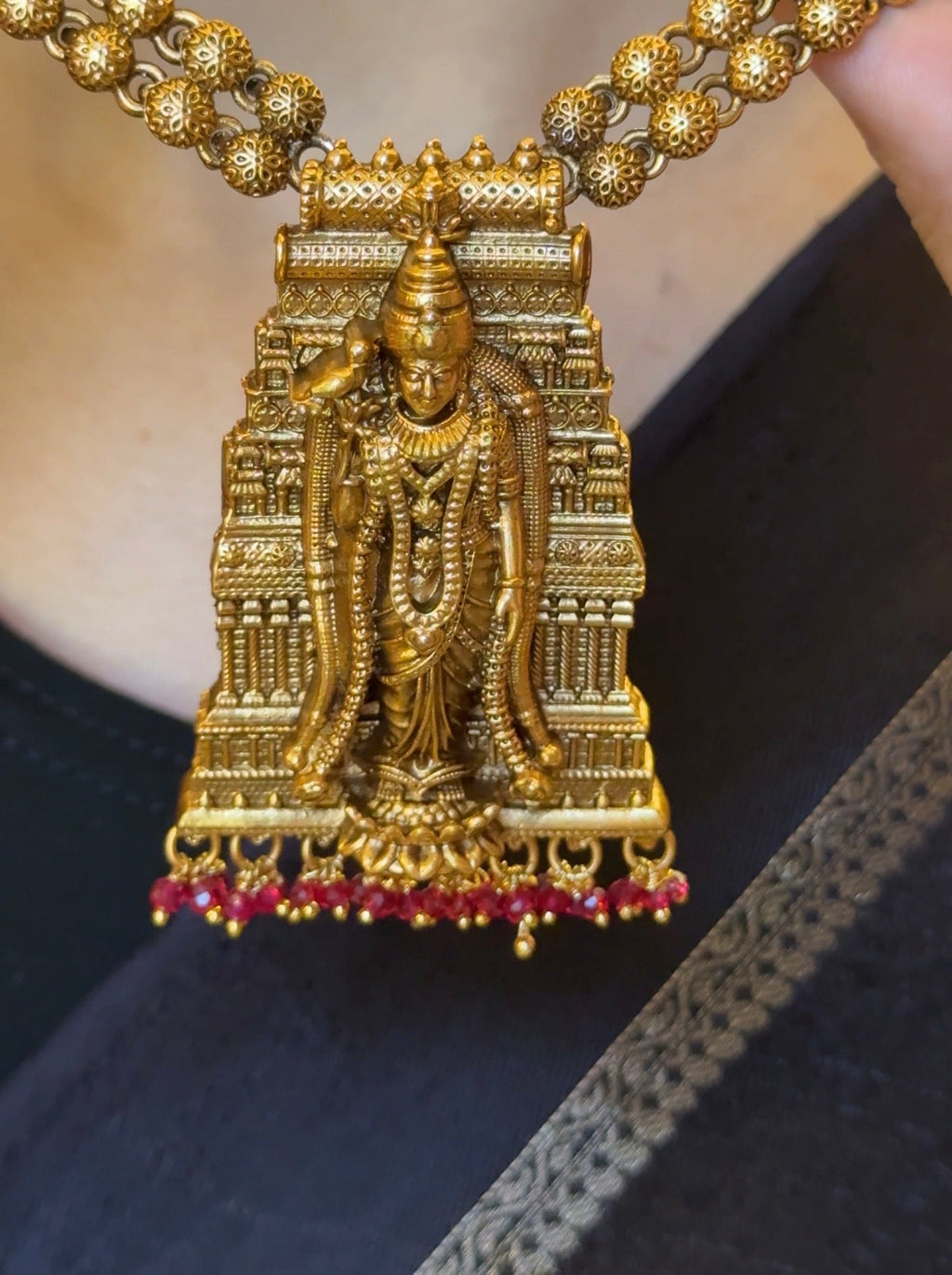Temple Haram With Jhumka