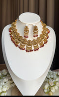 Vijayalakshmi Necklace With Earrings