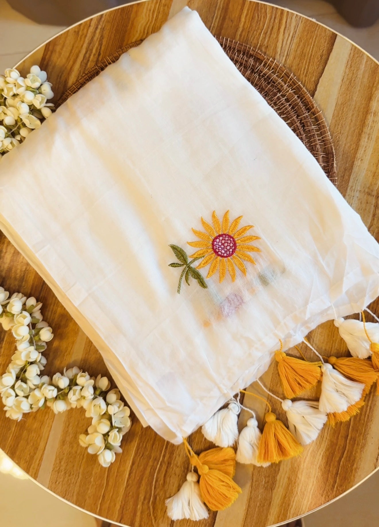 SuryaMukhi 120 count Mul Cotton Saree