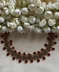 Red palakka necklace
