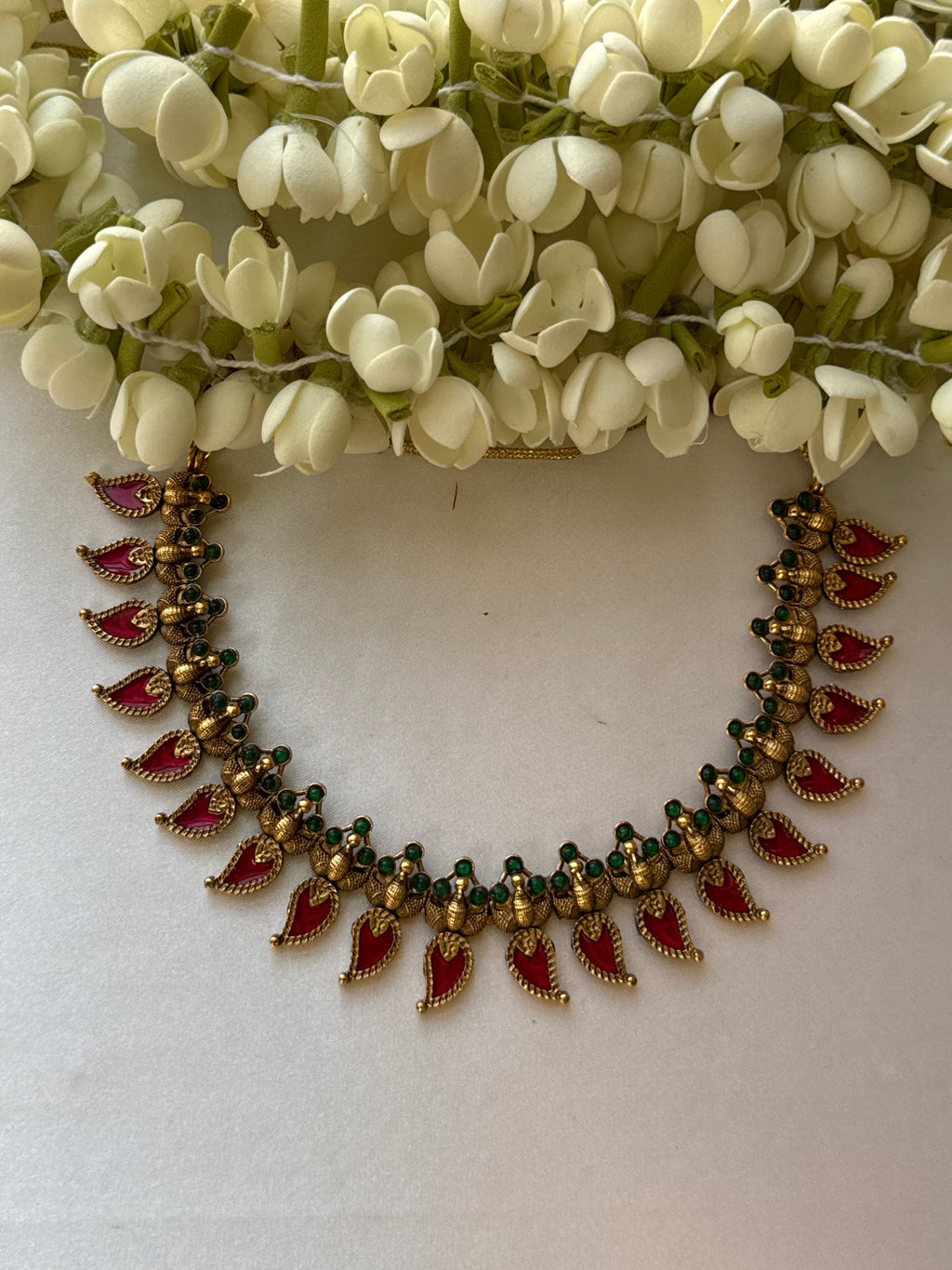 Viral Multi Mango Necklace with Earrings