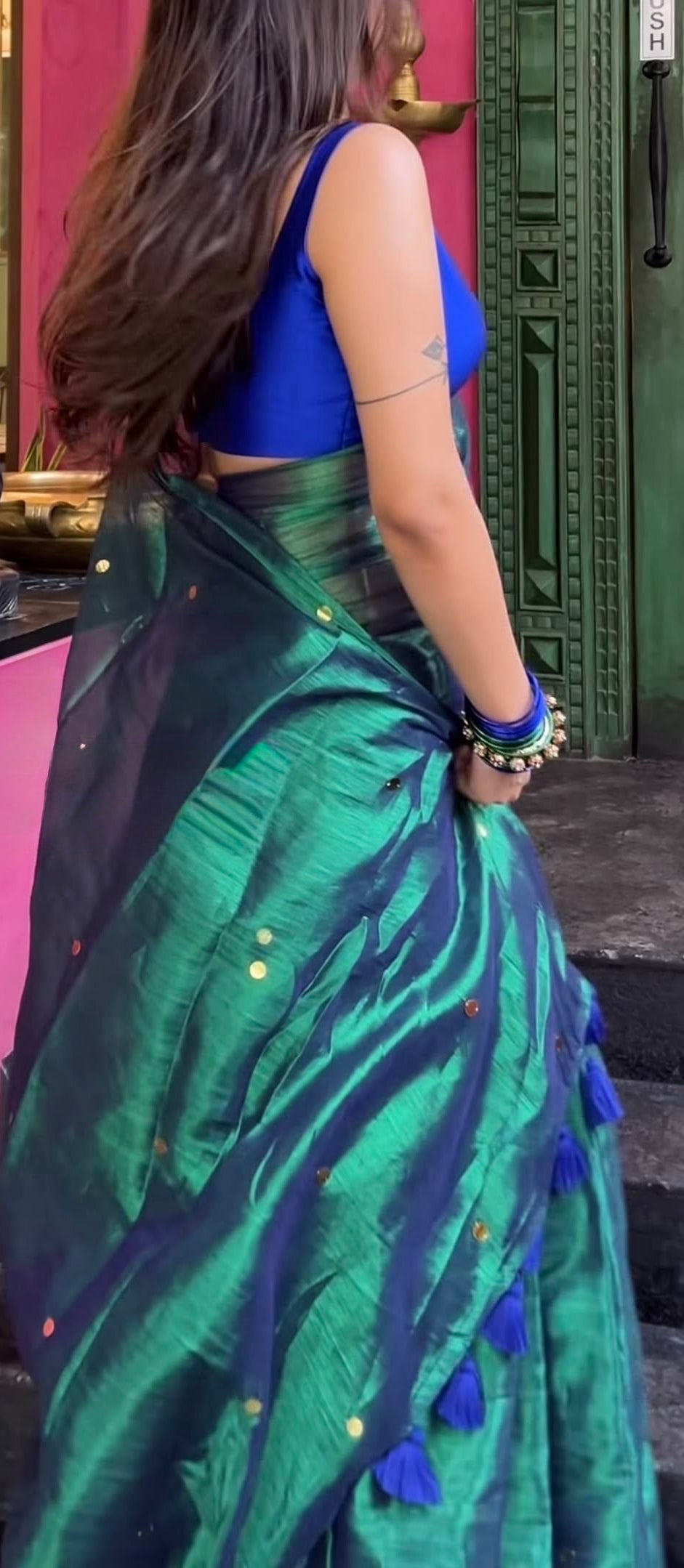 Morni Viral Saree
