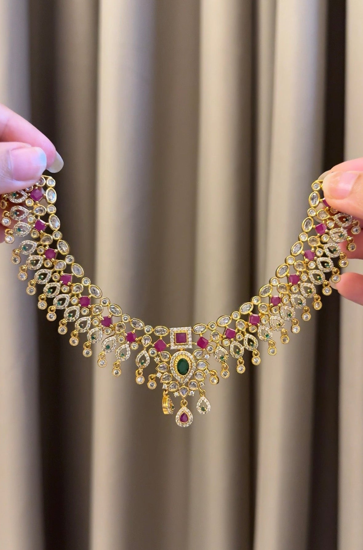 Premium Necklace with Earrings