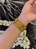 Green red Antique Bangle (1 pair)
