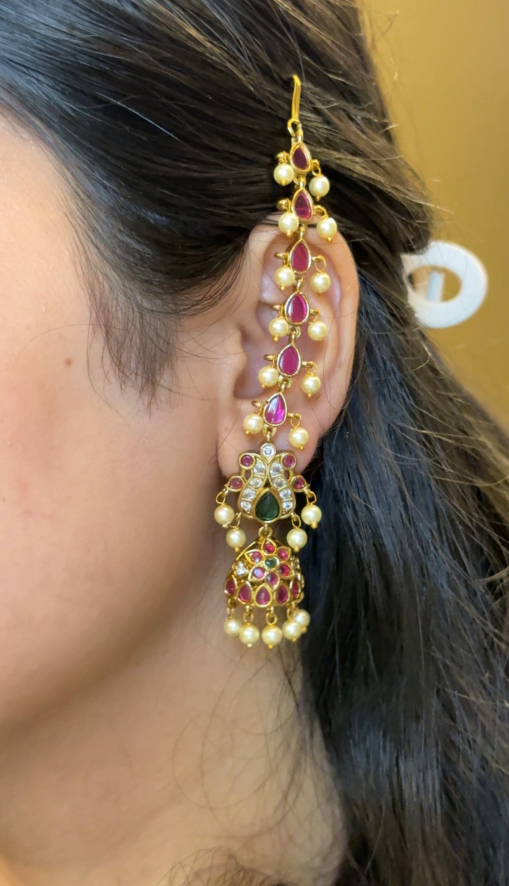 Peacock Earring with Maatil