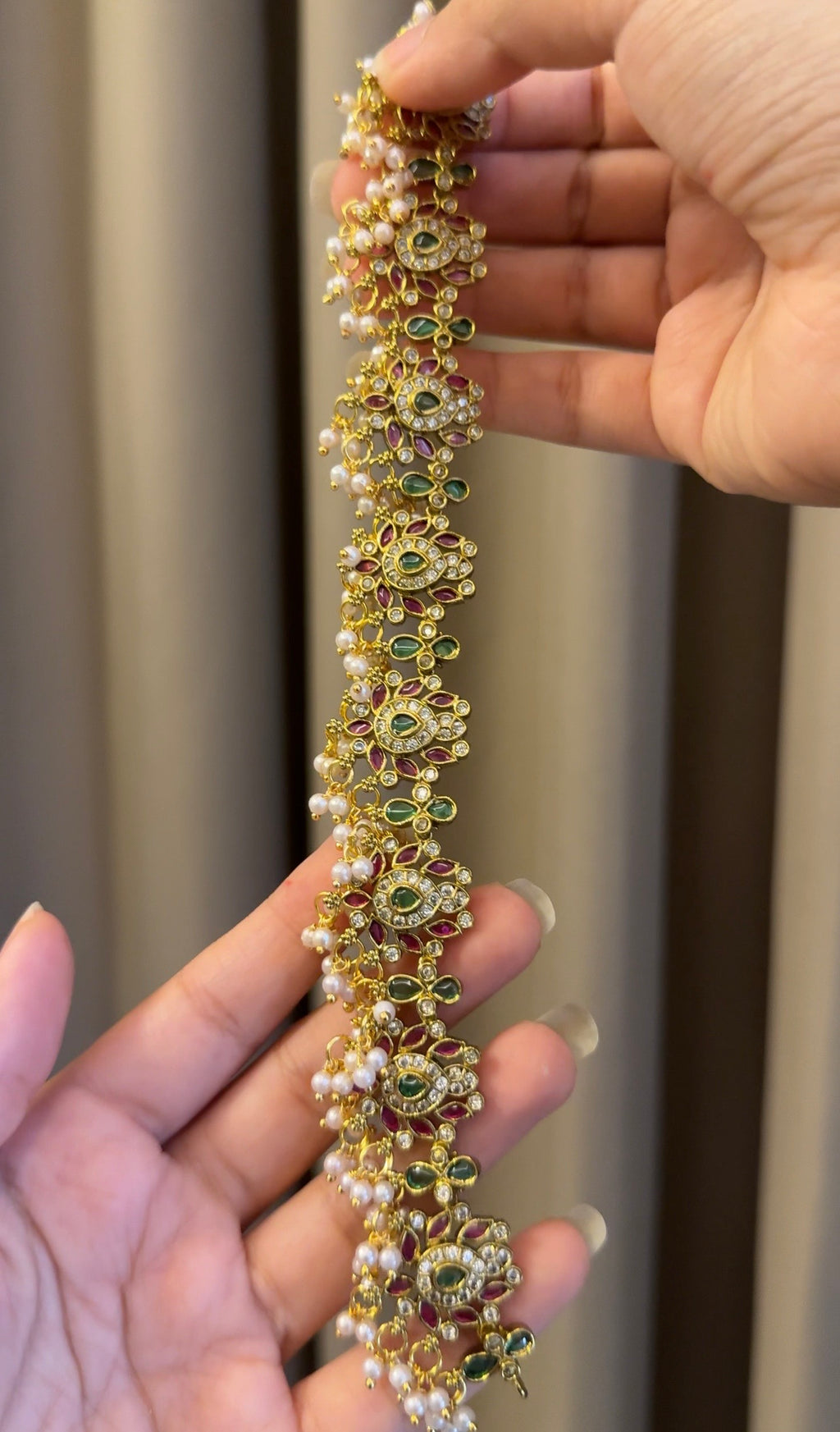 Premium Guttapusalu with Jhumka