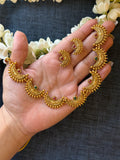 Chandra Necklace with Earrings