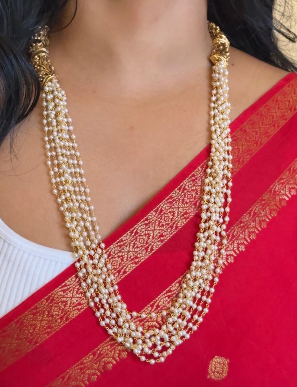 Panchalada Pearl Necklace