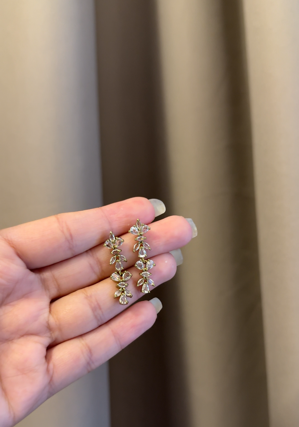 Premium AD stone Choker with Earrings