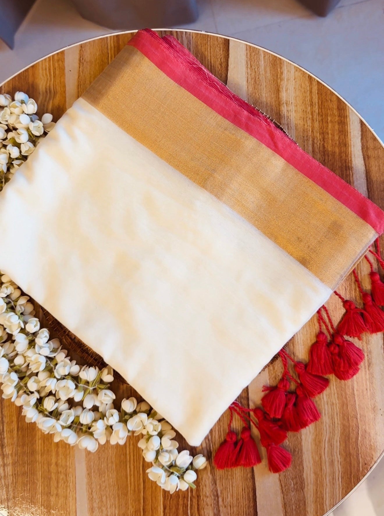 Manju Mul Cotton Saree