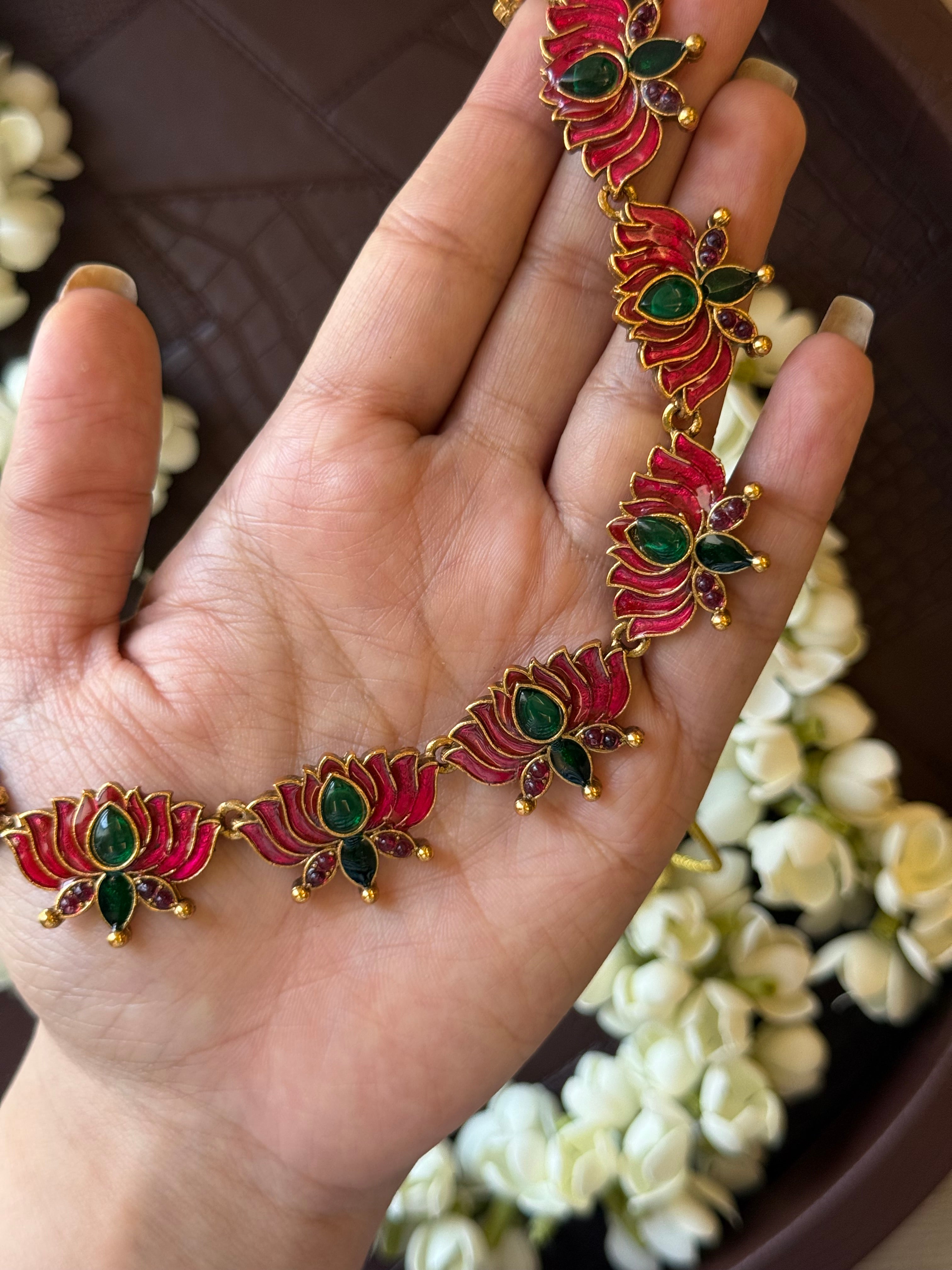 Budget Mix Lotus with Earrings