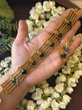 Best Seller Viral Black Palakka Choker with Earrings