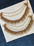 Non Idol Pearl Ear chain Maatil