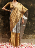 SONA CHANDI TISSUE SAREE( Gold)