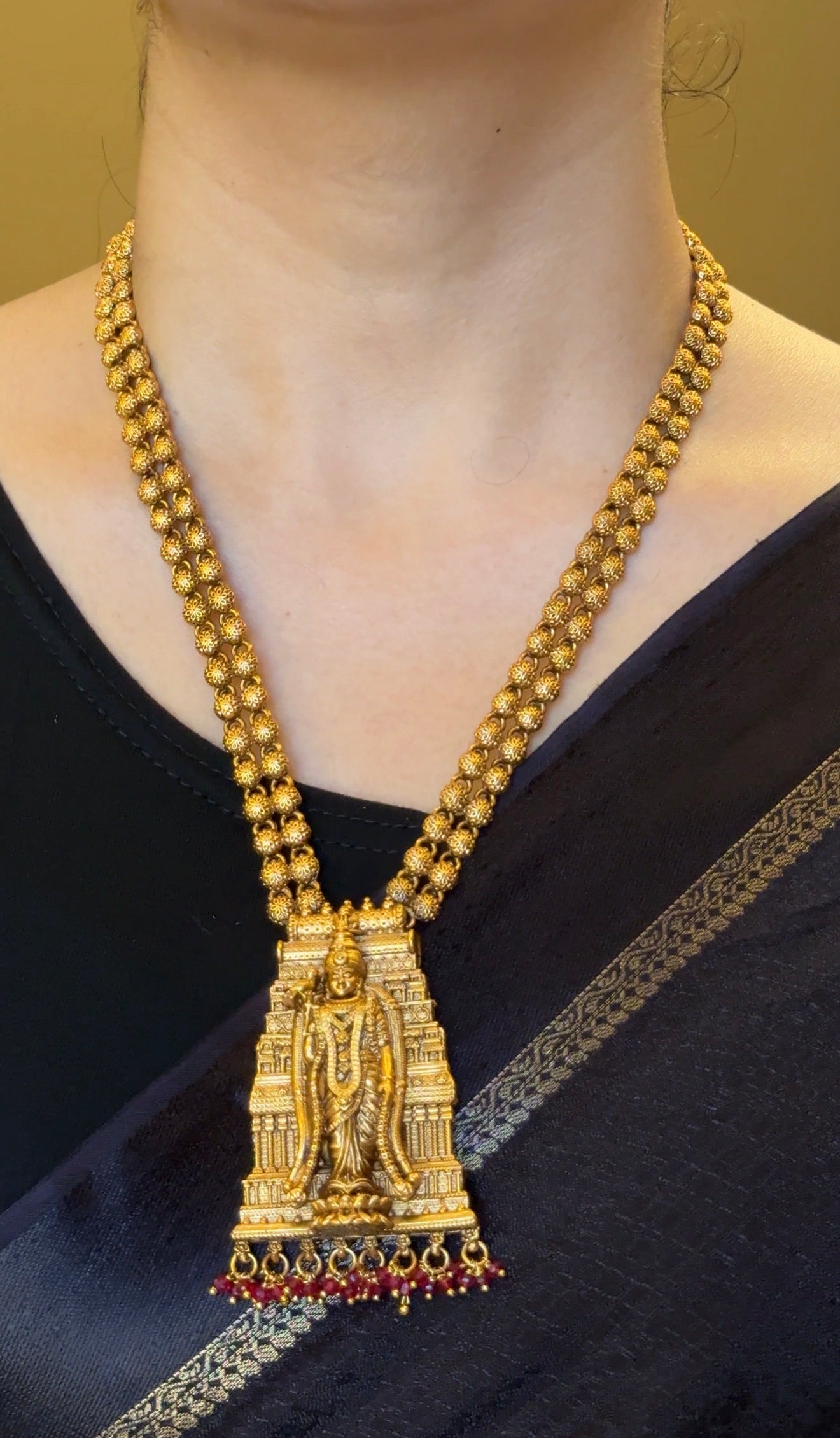 Temple Haram With Jhumka
