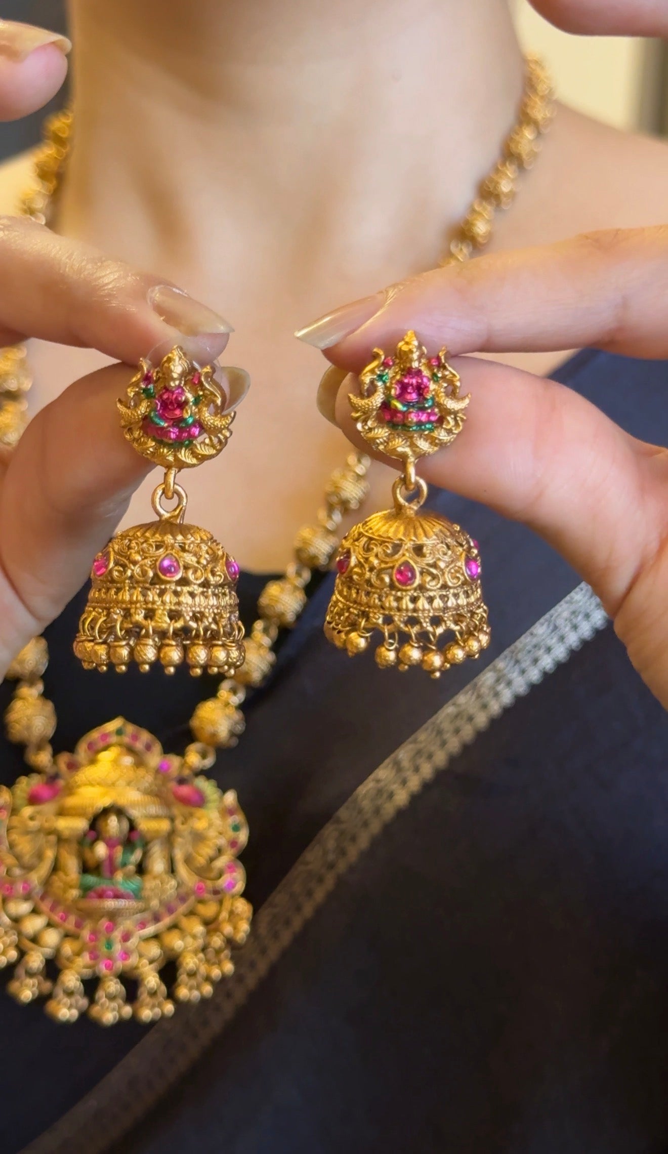 Goddess Haram with Jhumka
