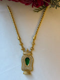 Ad stone Emerald with Jhumka