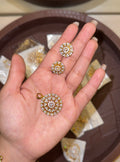Diamond Gold Joint pendant set (with chain)
