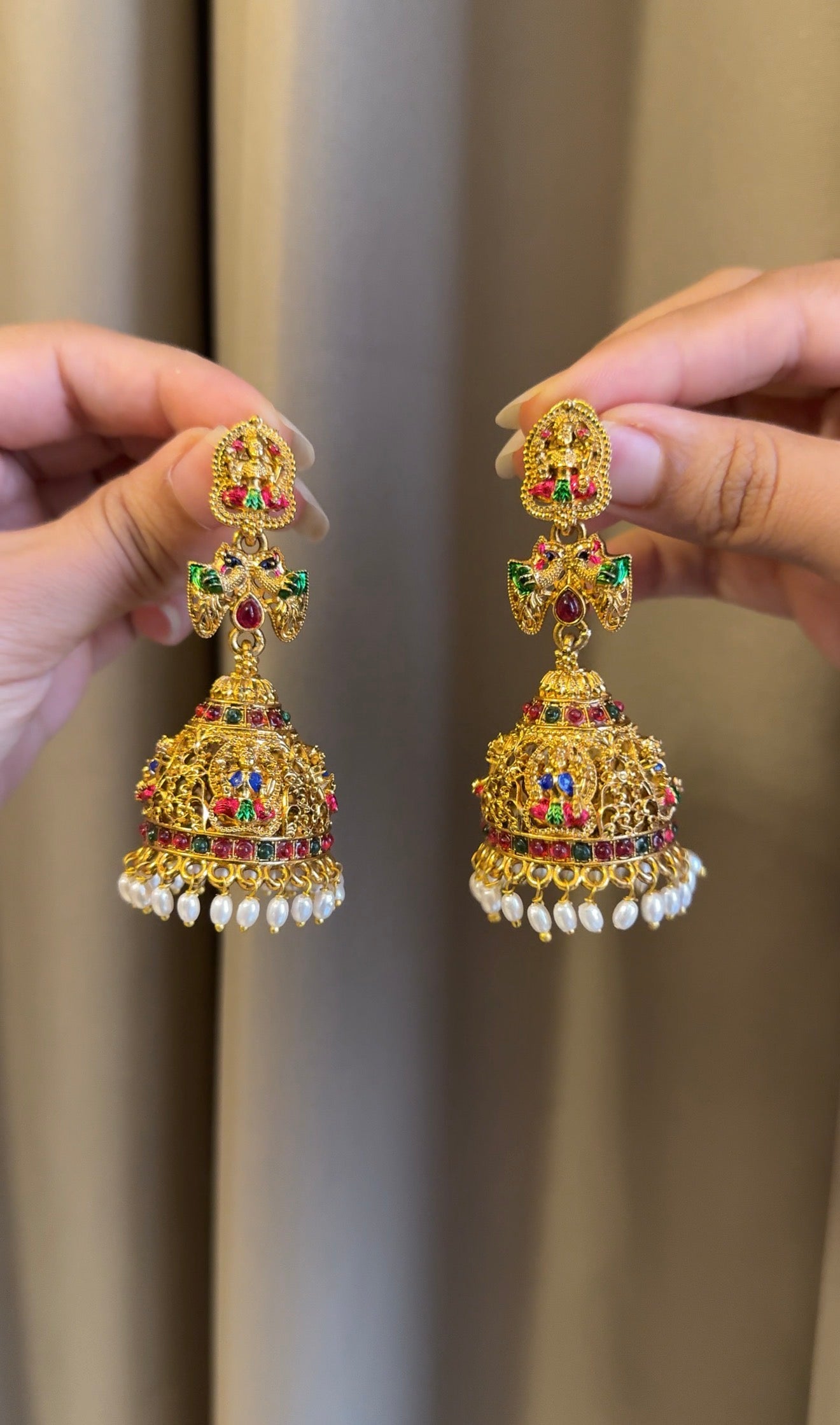 Long Idol Jhumka