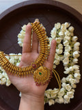 Gold Non Idol With Jhumkas