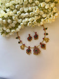 Multipendant Necklace with Earrings