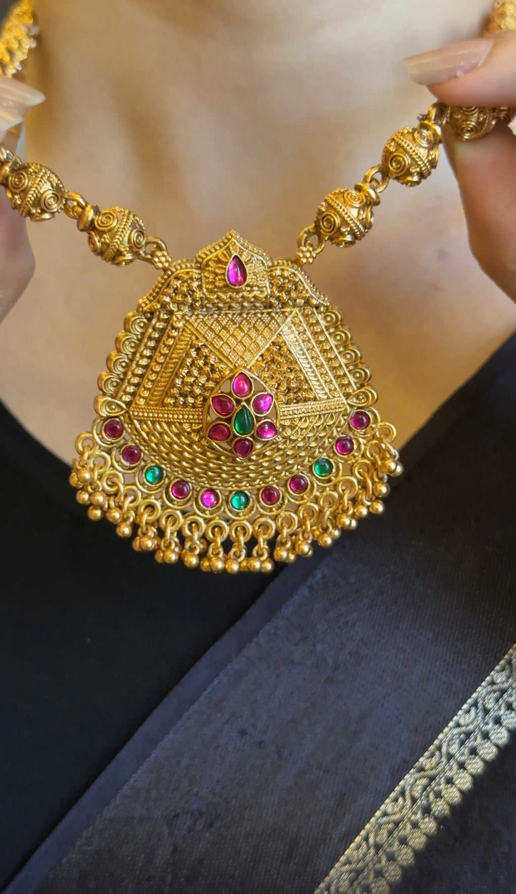 Non Idol Haram With Earrings