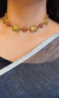 Elephant Choker with studs