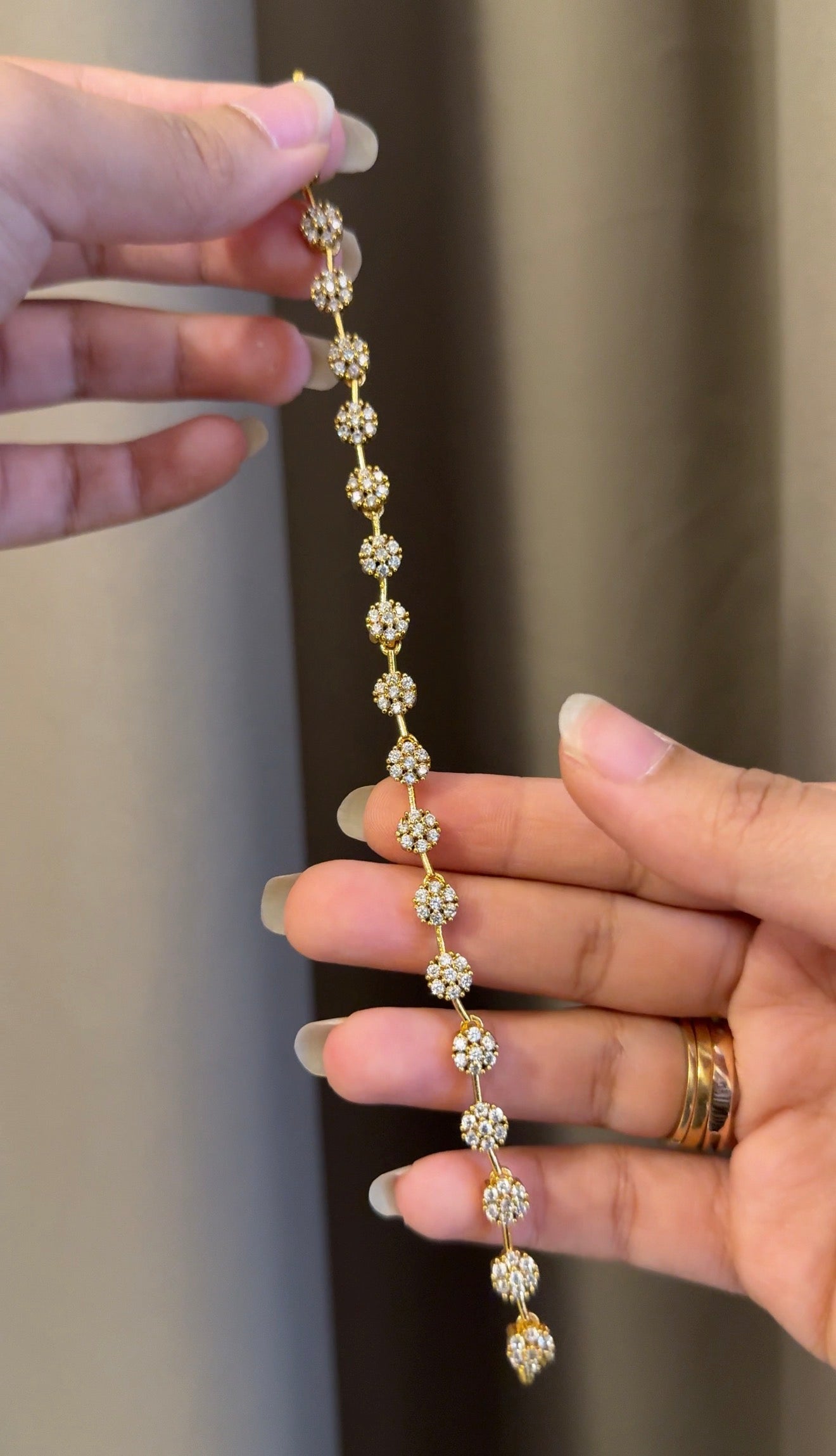 Simple AD stone choker with Studs