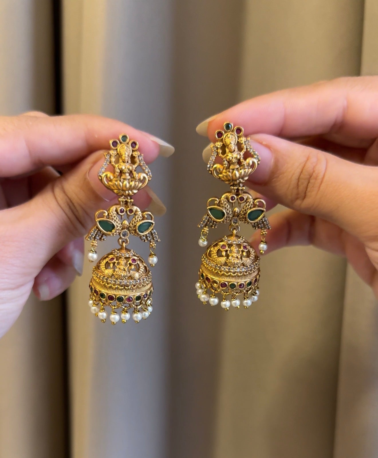 Premium Gold Jhumka