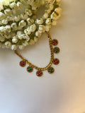 2 in 1 Double Sided Necklace with Earrings