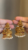 Mota  Pearl Jhumka