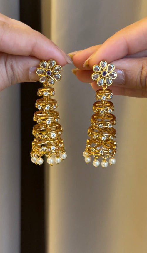 Dancing Tower Jhumka 5 Layer