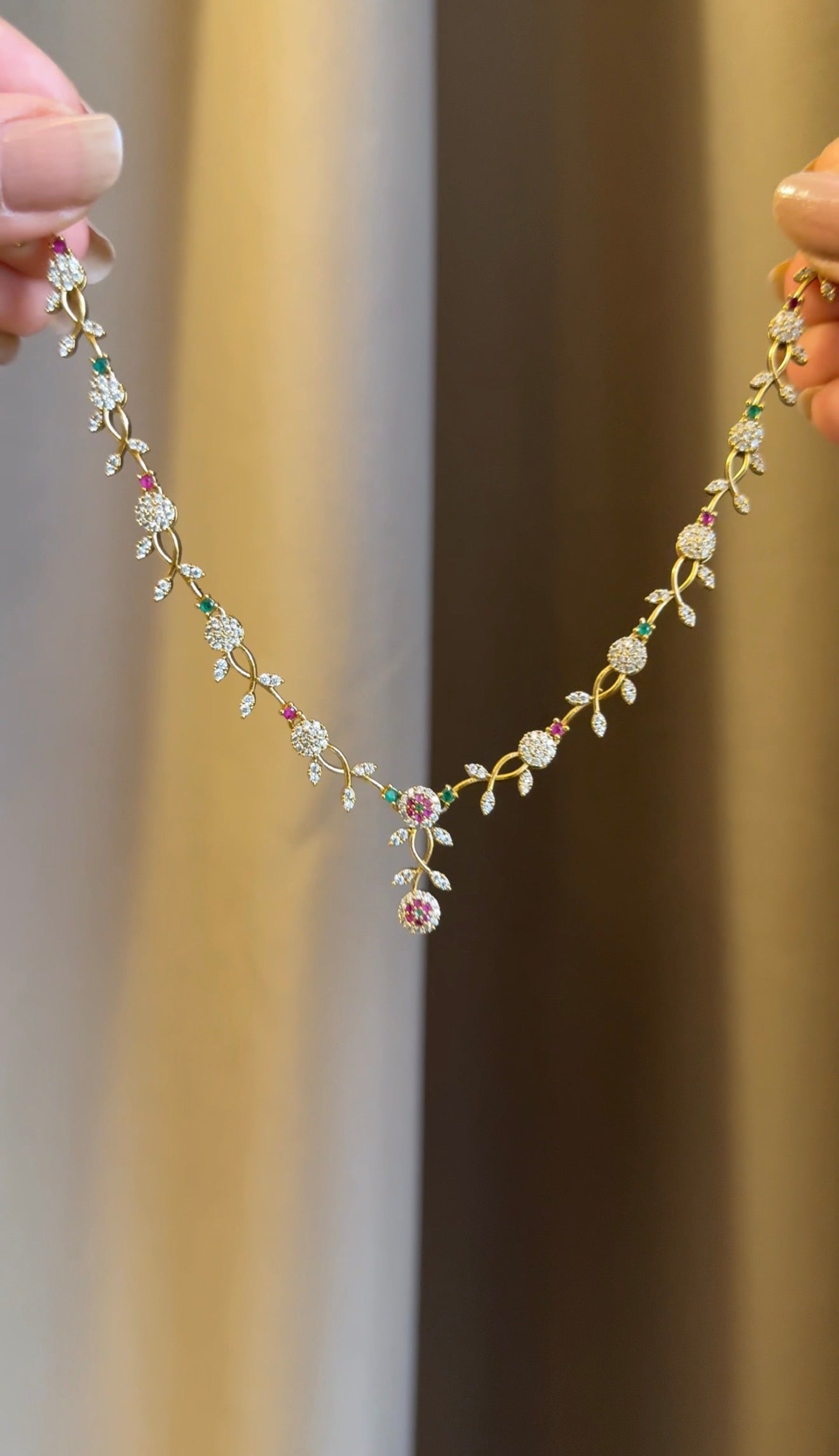 Princess Diamond Necklace