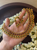 Mango Necklace with Earrings