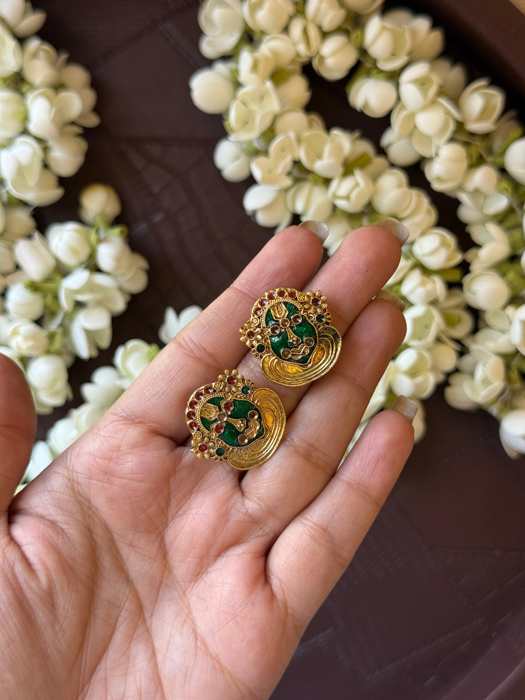 Kathakali Necklace with Earrings